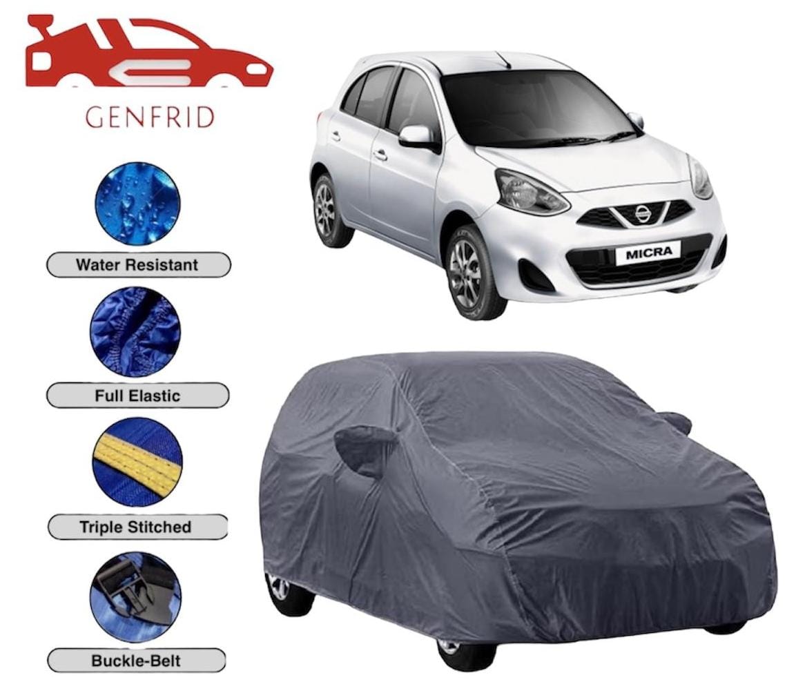 Genfrid Premium Custom Fitted Car Body Cover For Nissan Micra