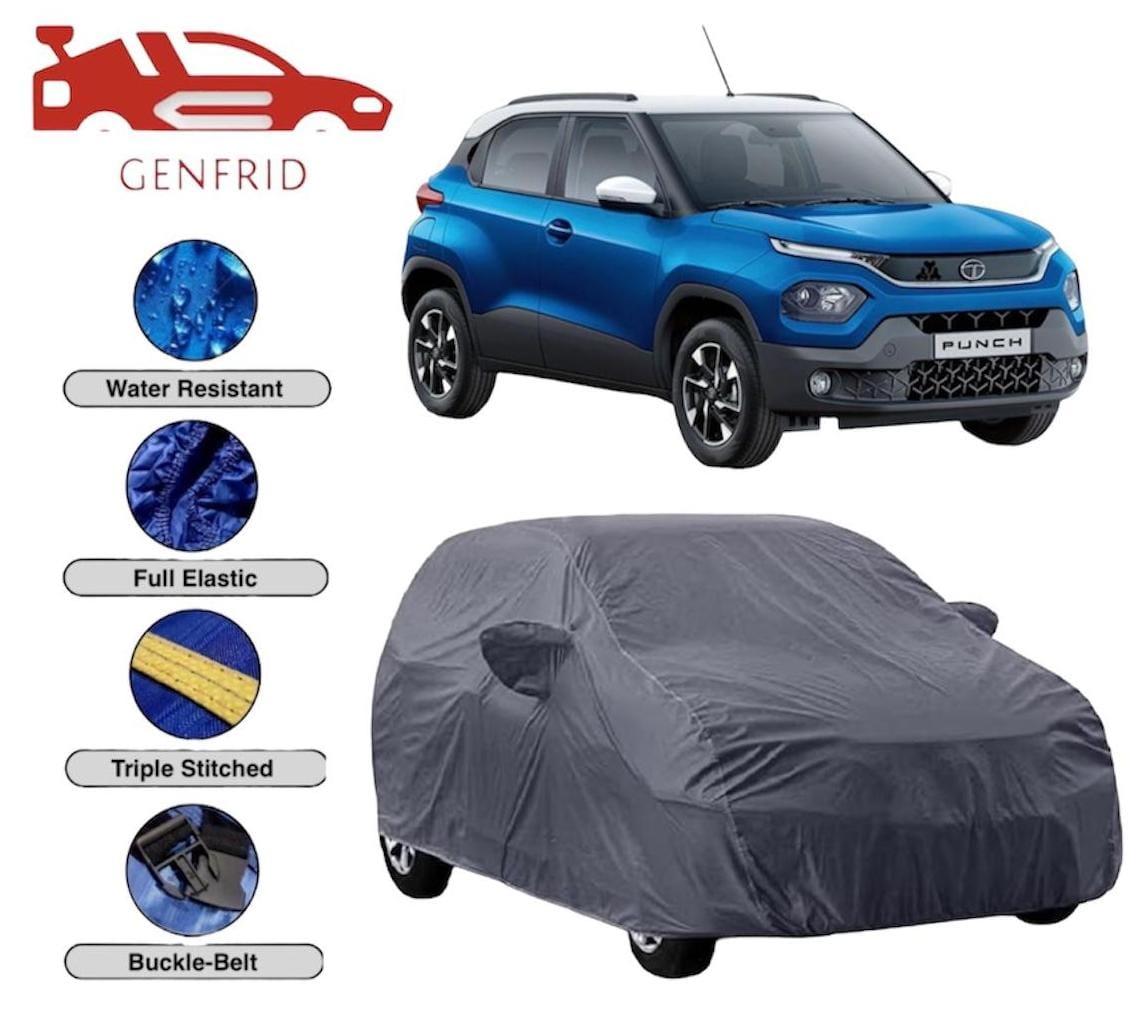 Genfrid Premium Custom Fitted Car Body Cover For Tata Punch