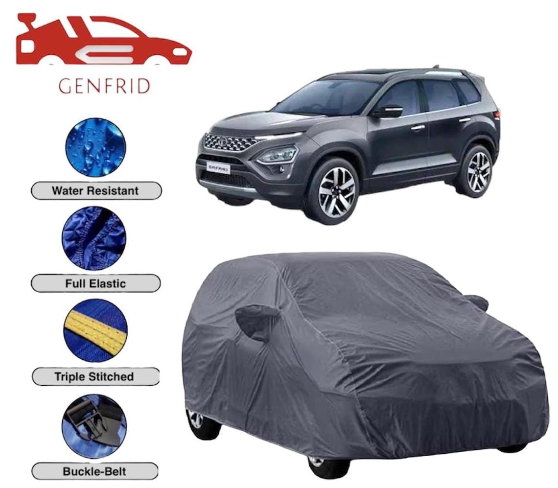 Genfrid Premium Custom Fitted Car Body Cover For Tata Safari