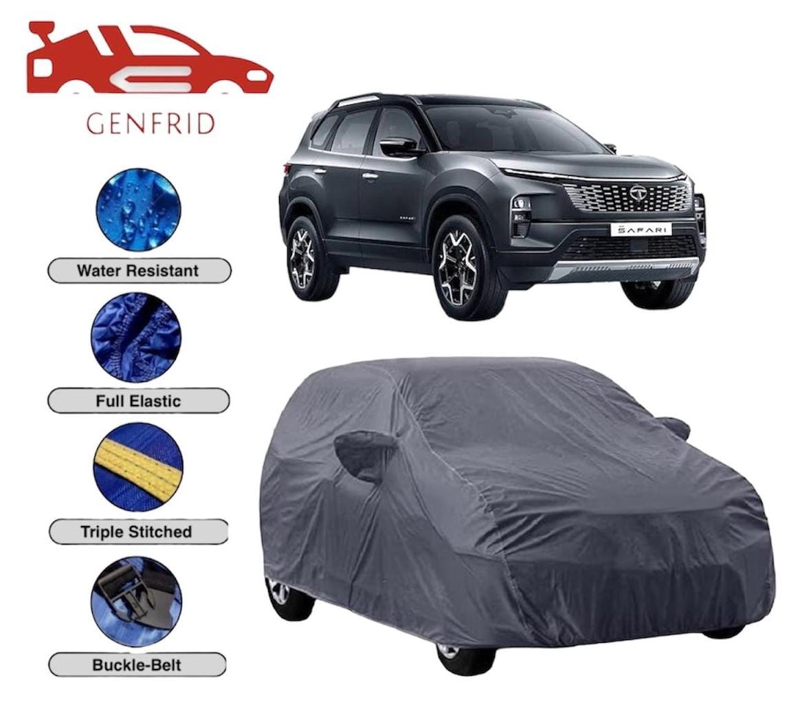 Genfrid Premium Custom Fitted Car Body Cover For Tata Safari 2024