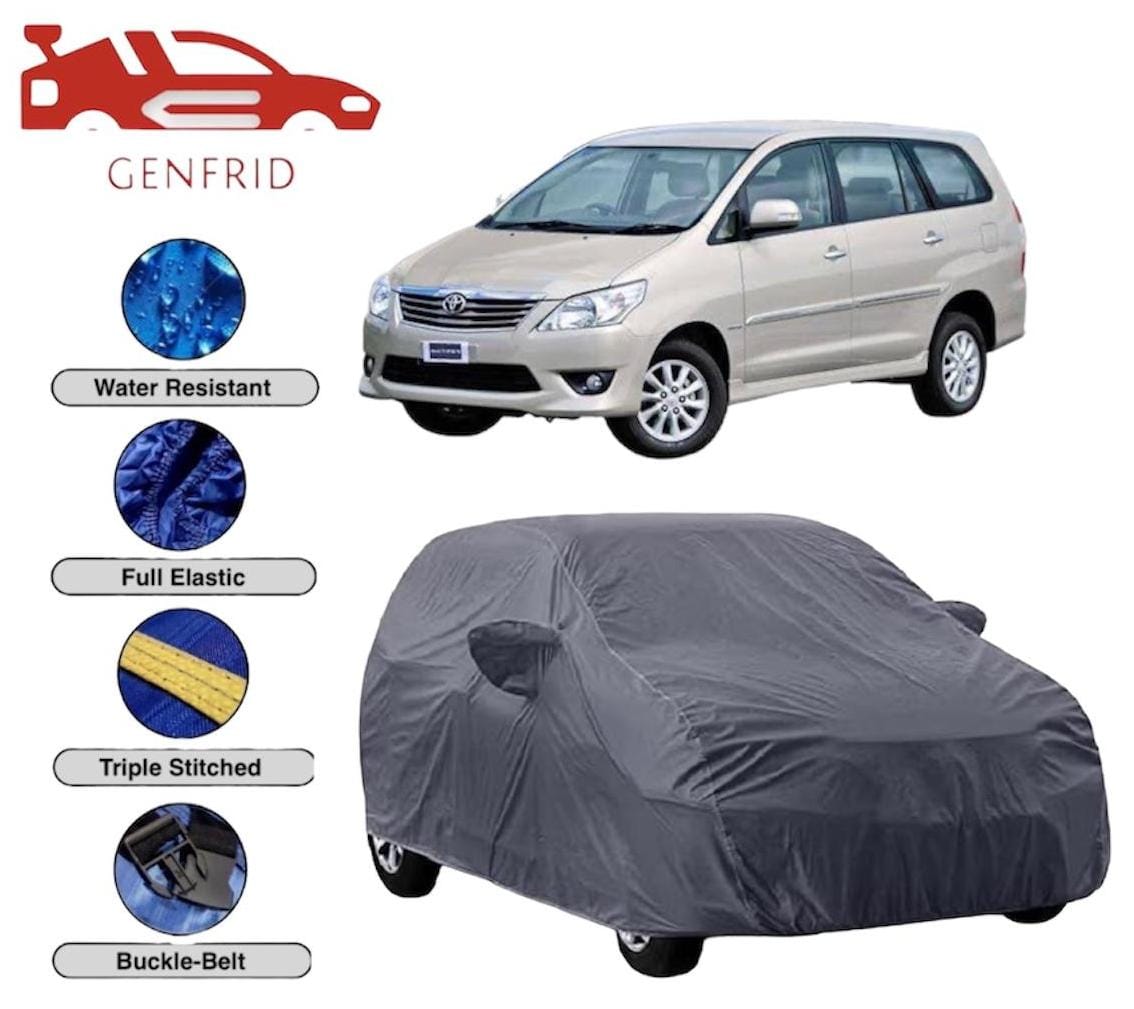 Genfrid Premium Custom Fitted Car Body Cover For Toyota Innova