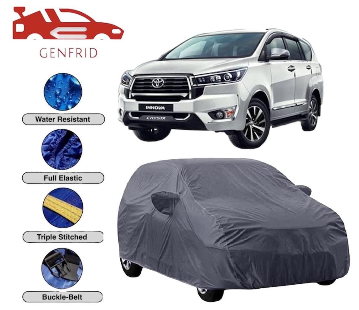 Genfrid Premium Custom Fitted Car Body Cover For Toyota Innova Crysta