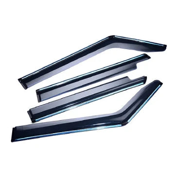 Chrome door visor