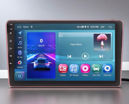 GENFRID Androidify 3rd Generation 9 Inch Android (2GB/32GB) Car Stereo (Double Din)