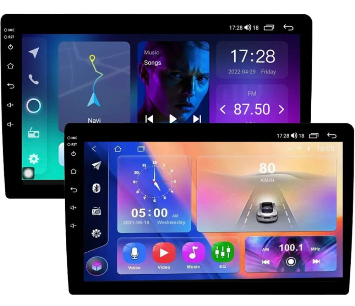 GENFRID Androidify 3rd Generation 9 Inch Android (2GB/32GB) Car Stereo (Double Din)