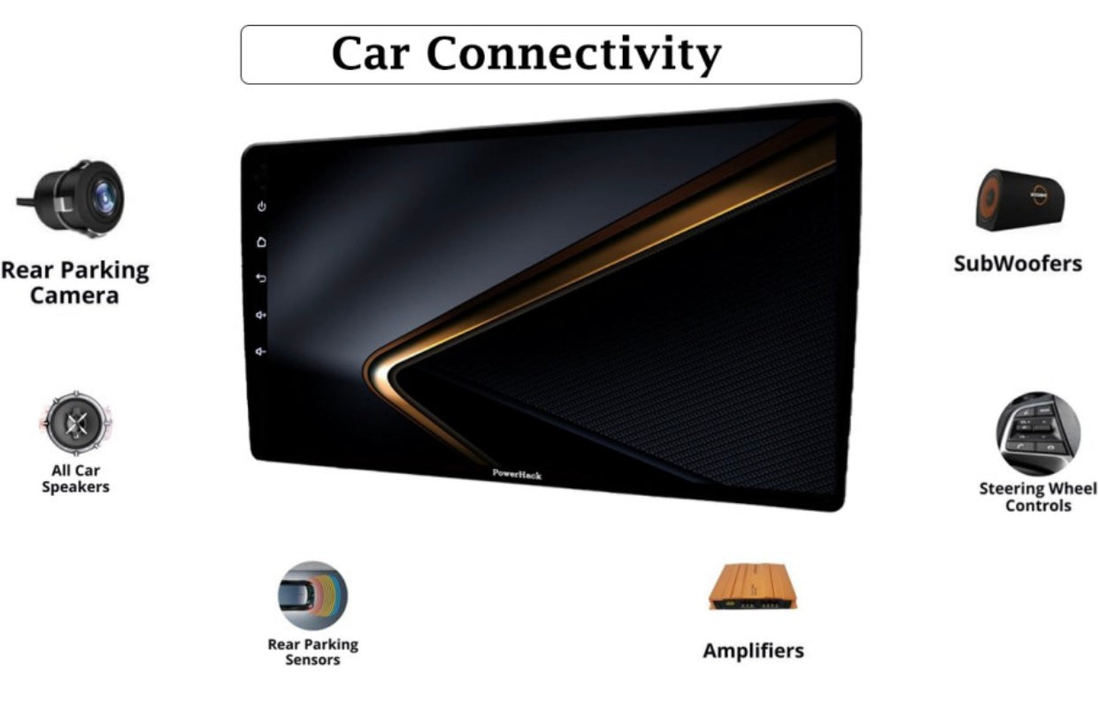 GENFRID Androidify 3rd Generation 9 Inch Android (2GB/32GB) Car Stereo (Double Din)