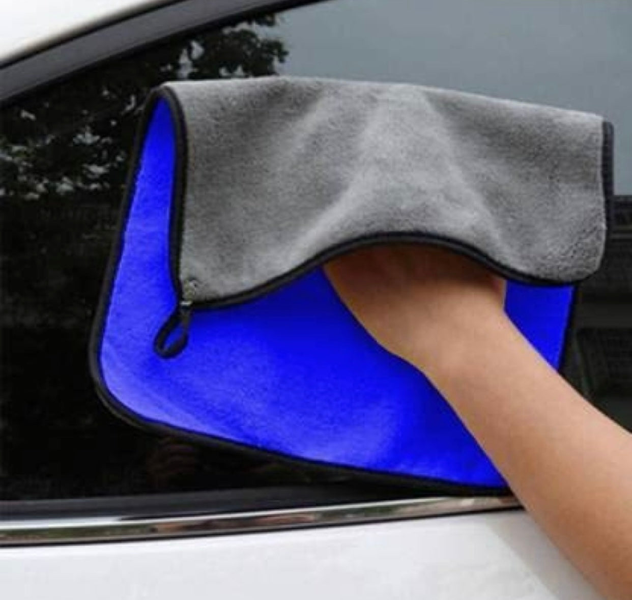 GENFRID Microfiber Vehicle Washing Cloth (Pack Of 3, 800 GSM)