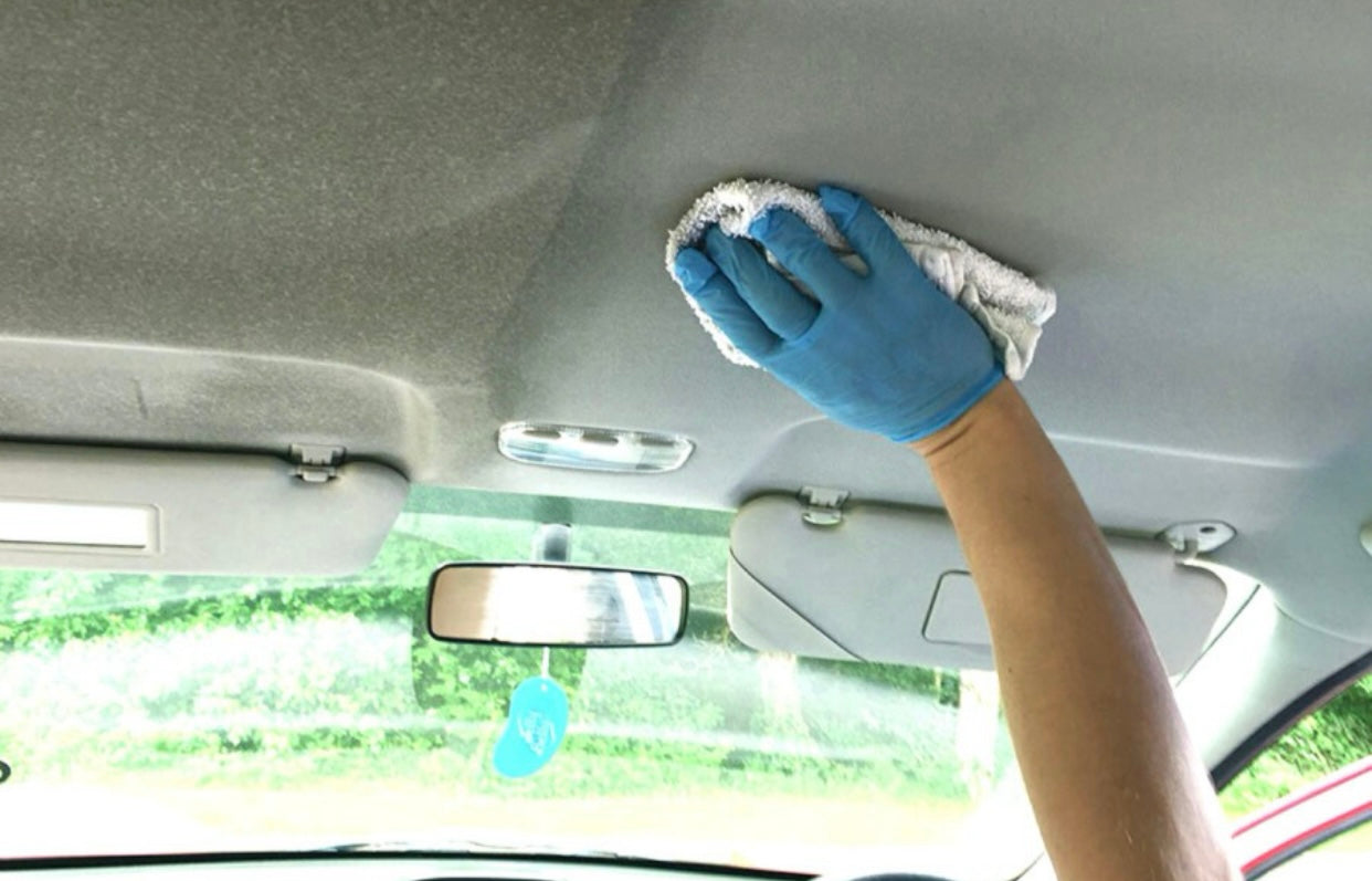 GENFRID Car Interior Cleaner Seats/Dashboard/Door-side/Vinyl/Foot-Matte Cleaning Vehicle Interior Cleaner