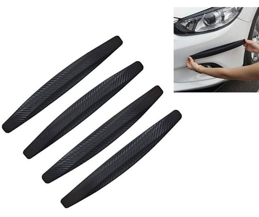 GENFRID Car Door Bumper Guard Rubber (Black, Pack of Bumper Protector for All Cars 4Pcs, Datsun, Fiat, Ford, Honda, Hyundai, Maruti, Nissan, Renault, Skoda, Tata, Toyota, Volkswagen, Volvo, Universal For Car)