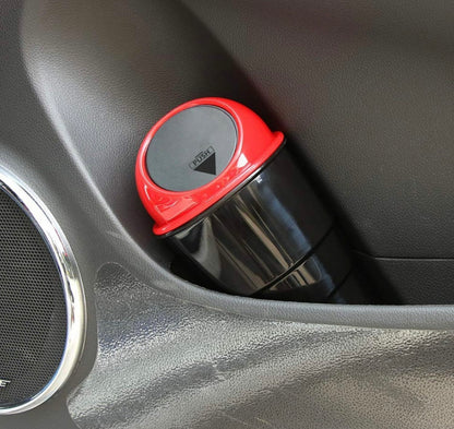 Car Dustbin For Car interior Mini Trash Bin/Compact Portable Trash Can For Car Plastic Dustbin