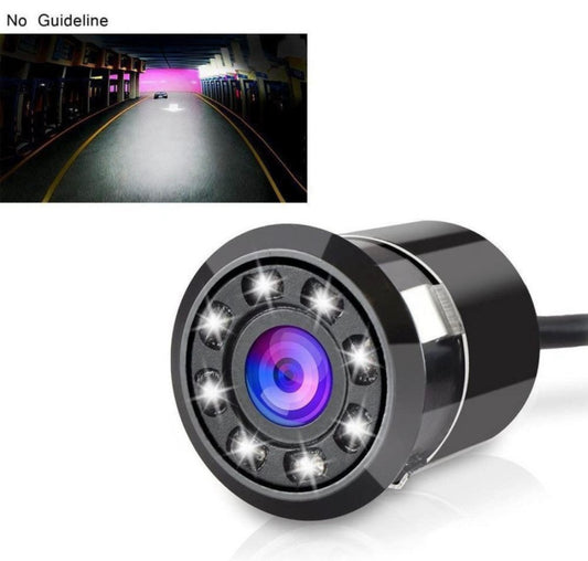 GENFRID Car Rear Camera,View Backup Camera,170 Wide Angle HD CMOS Auto Parking Assistance Reverse, 8 LED Night Vision Waterproof Reverse Assist Camera System  (1 Camera, 720 * 1080)