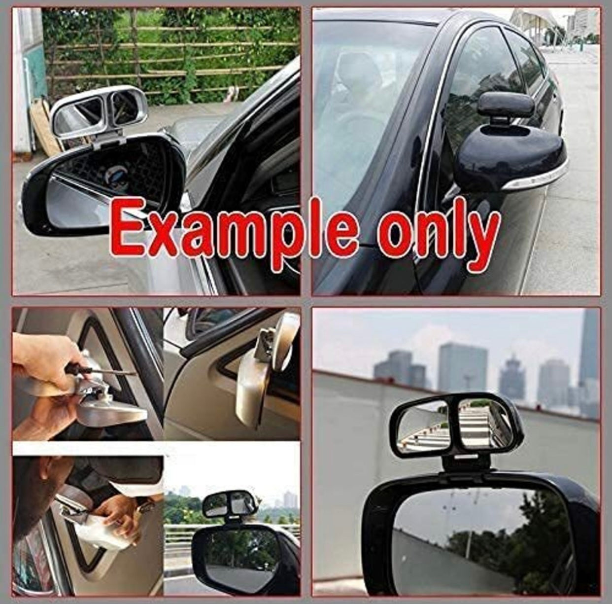 Car Manual Blind Spot Mirror, Driver Side, Passenger Side .
