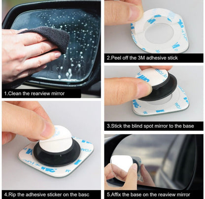Car Manual Blind Spot Mirror, Driver Side, Passenger Side