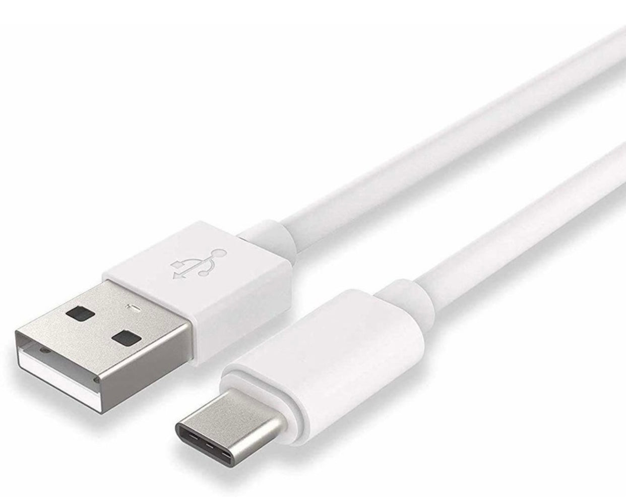 GENFRID 12 W Type C Car Charging Cable ,Turbo Car Charger (White ,USB Cable)