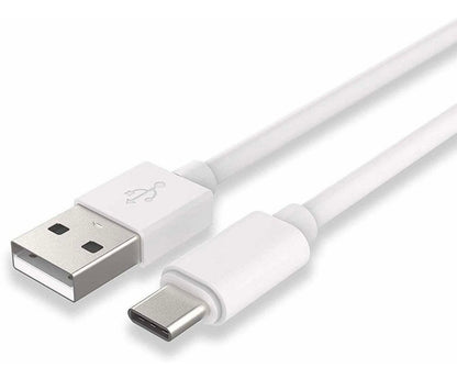 GENFRID 12 W Type C Car Charging Cable ,Turbo Car Charger (White ,USB Cable)