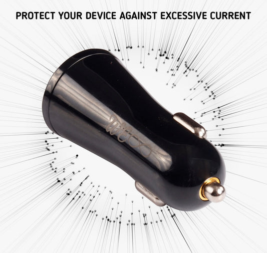 GENFRID Turbo Car Charger 18 W Qualcomm 3.0 (Black)