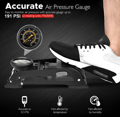GENFRID Car Tyre Air Pump 191 psi (for Car & Bike)