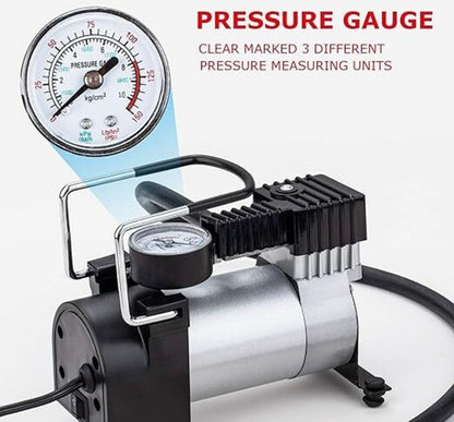 GENFRID Car Tyre Air Pump 150 psi for Car & Bike