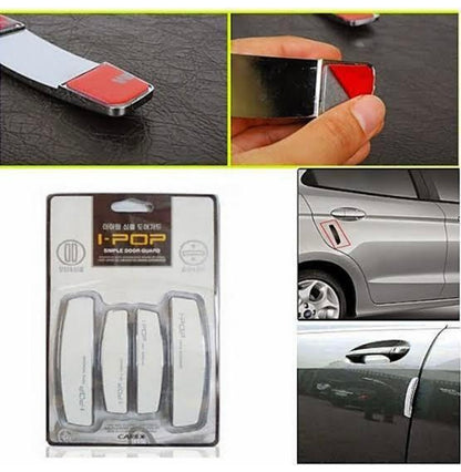 GENFRID Car Door Guard-Pack Of 4(Black,White)