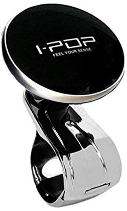 GENFRID Metal Car Steering Knob (Black)