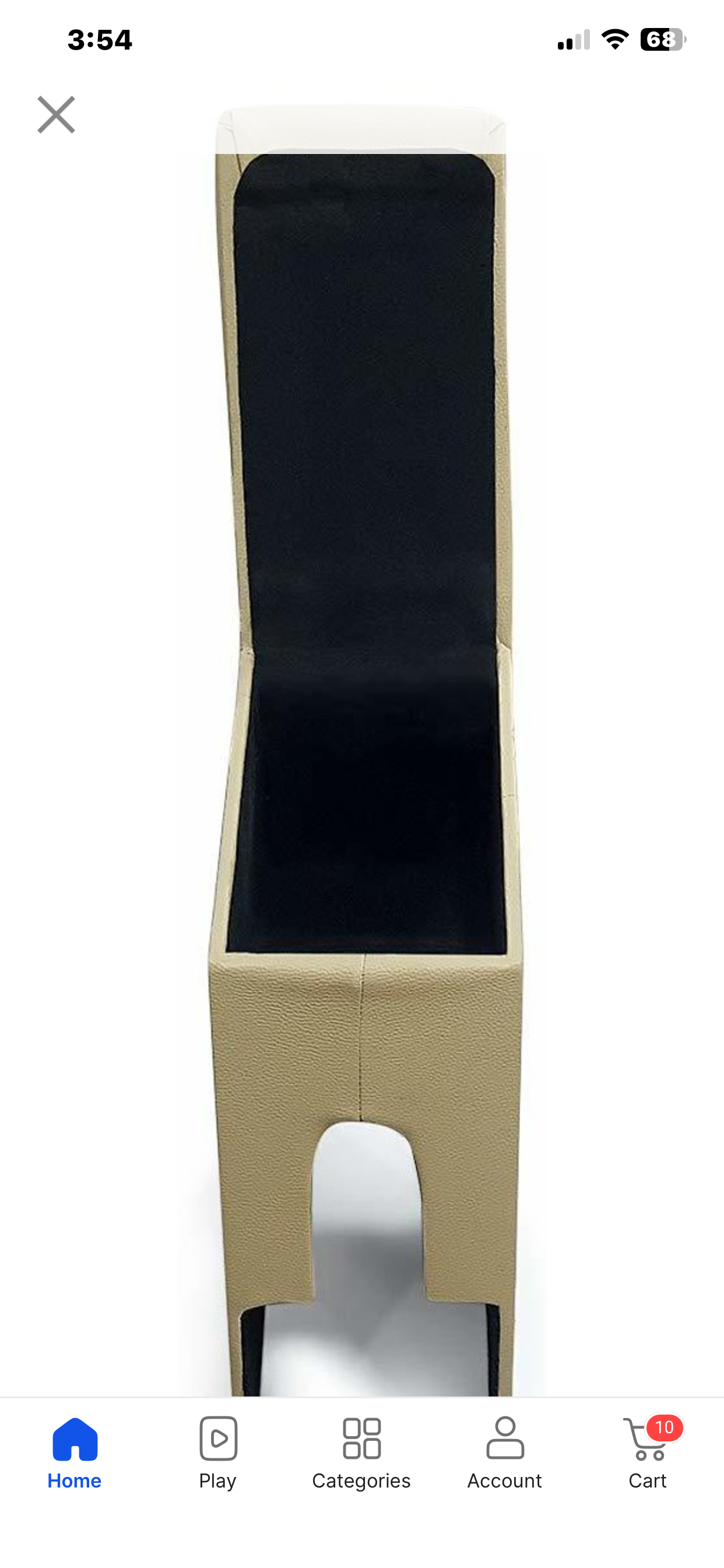 GENFRID Car Armrest (Custom Fit Wooden Console/Armrest) (Beige)