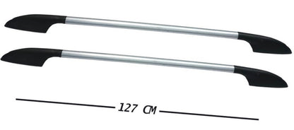 Genfrid Car Roof-Rail Silver (Universal) (Small Cars)