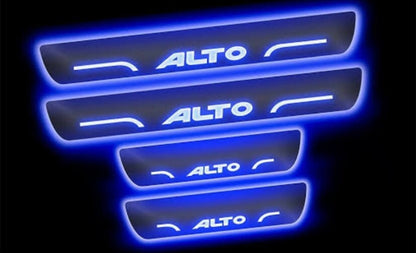 Genfrid Car Door Foot Step Led Sill Plate, Door Sill Plate For Mahindra XUV 3XO