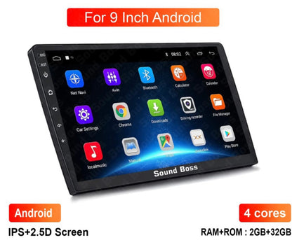 Genfrid Car Android Media Player 9inch Ram+Rom (2GB+32GB)