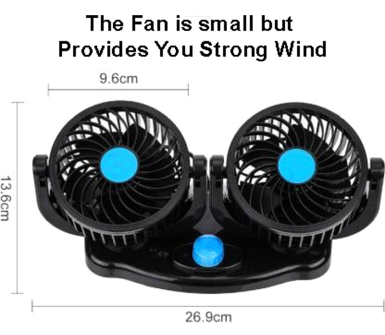 Genfrid Car Cooling Fans Model-X3