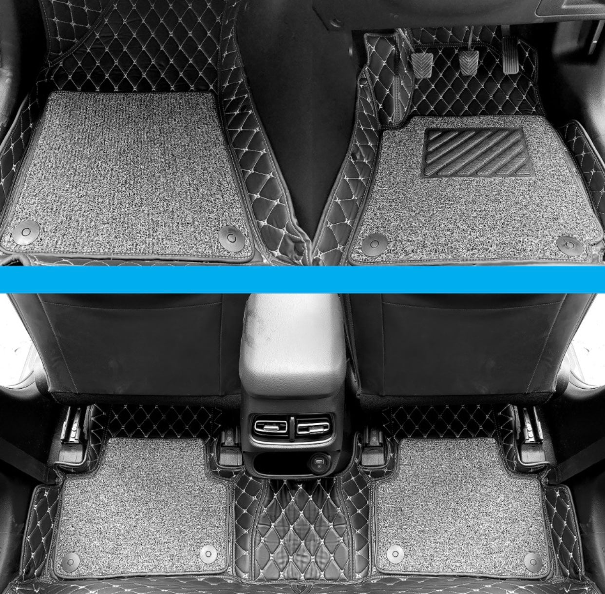 Genfrid 7D Premium Custom Fitted Car Mats For Hyundai Creta