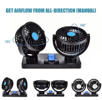 Genfrid Car Cooling Fans Model-X3