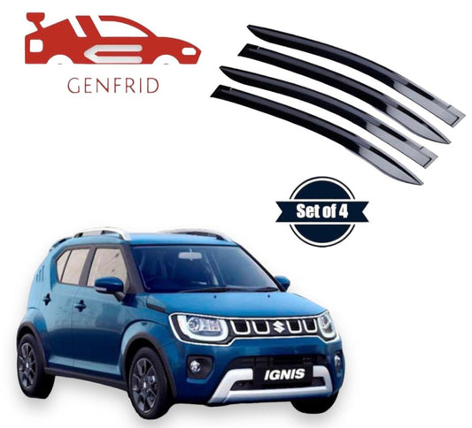 Genfrid Car Door Window Visor For Maruti Ignis