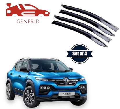 Genfrid Car Door Window Visor For Renault Kiger