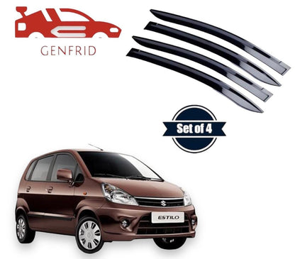 Genfrid Car Door Window Visor For Maruti Zen Estilo