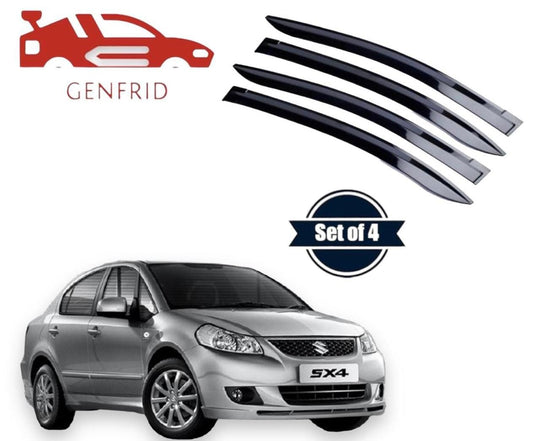 Genfrid Car Door Window Visor For Maruti SX4