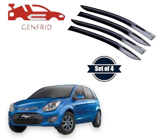 Genfrid Car Door Window Visor For Ford Figo