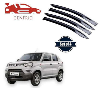 Genfrid Car Door Window Visor For Maruti Spresso