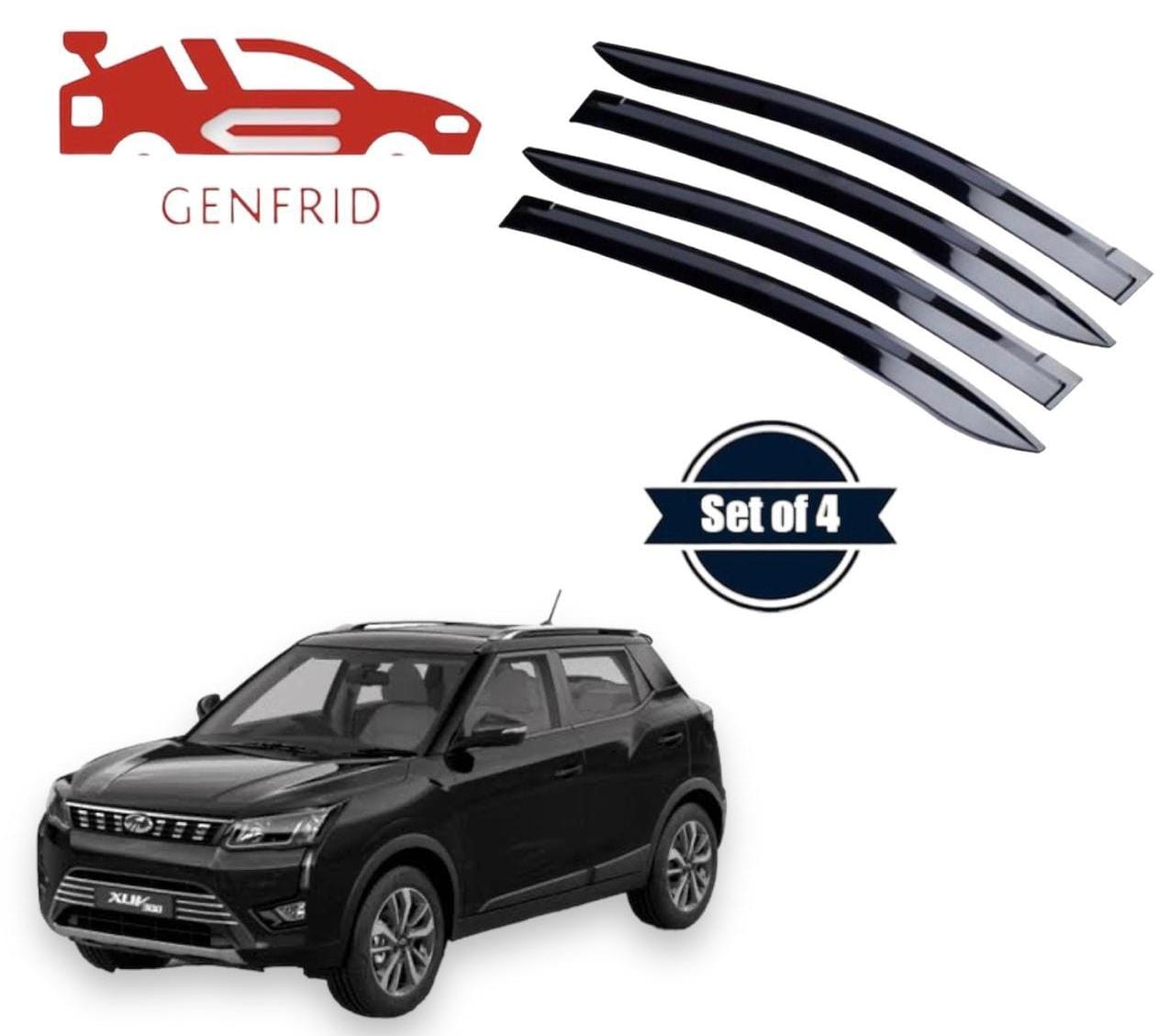 Genfrid Car Door Window Visor For Mahindra XUV300