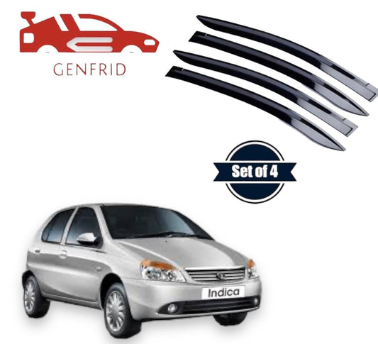 Genfrid Car Door Window Visor For Tata Indica