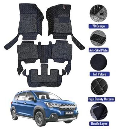 Genfrid 7D Premium Custom Fitted Car Mats For Maruti XL6