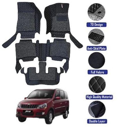 Genfrid 7D Premium Custom Fitted Car Mats For Mahindra Xylo