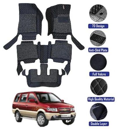 Genfrid 7D Premium Custom Fitted Car Mats For Chevrolet Tavera