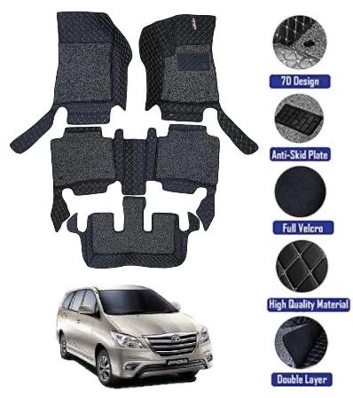 Genfrid 7D Premium Custom Fitted Car Mats For Toyota Innova