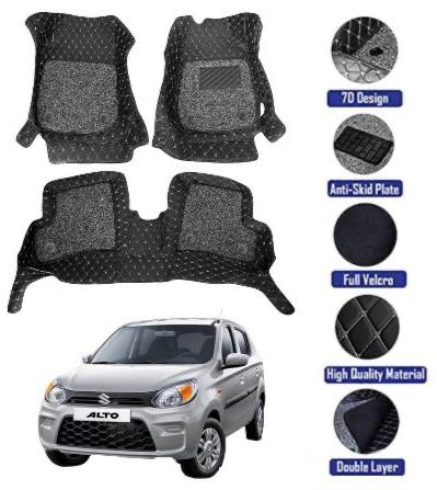 Genfrid 7D Premium Custom Fitted Car Mats For Maruti Alto 800