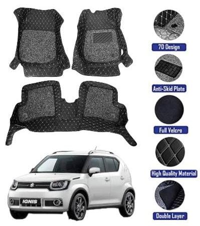 Genfrid 7D Premium Custom Fitted Car Mats For Maruti Ignis