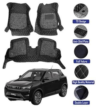 Genfrid 7D Premium Custom Fitted Car Mats For Mahindra XUV300