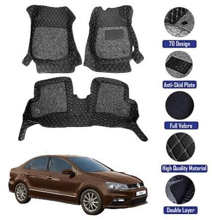 Genfrid 7D Premium Custom Fitted Car Mats For Volkswagon