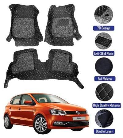 Genfrid 7D Premium Custom Fitted Car Mats For Volkswagon Polo