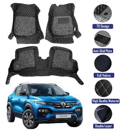 Genfrid 7D Premium Custom Fitted Car Mats For Renault Kiger