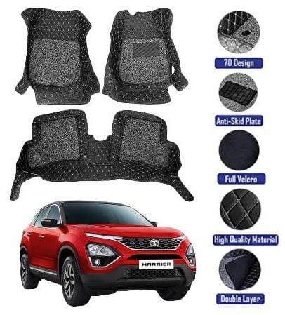 Genfrid 7D Premium Custom Fitted Car Mats For Tata Harrier